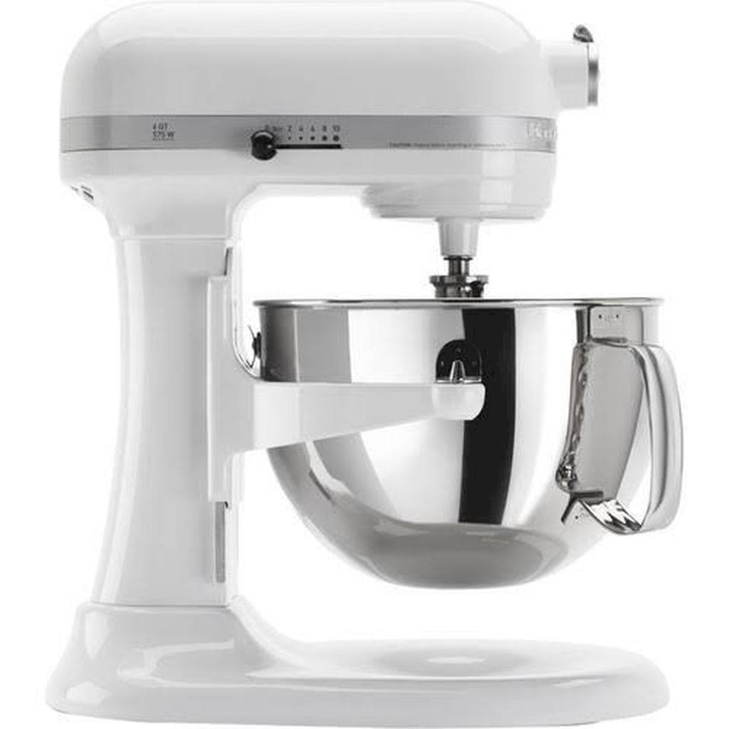 KitchenAid KP26M1XWH - Professional 600 Series 6-Quart Stand Mixer (White)