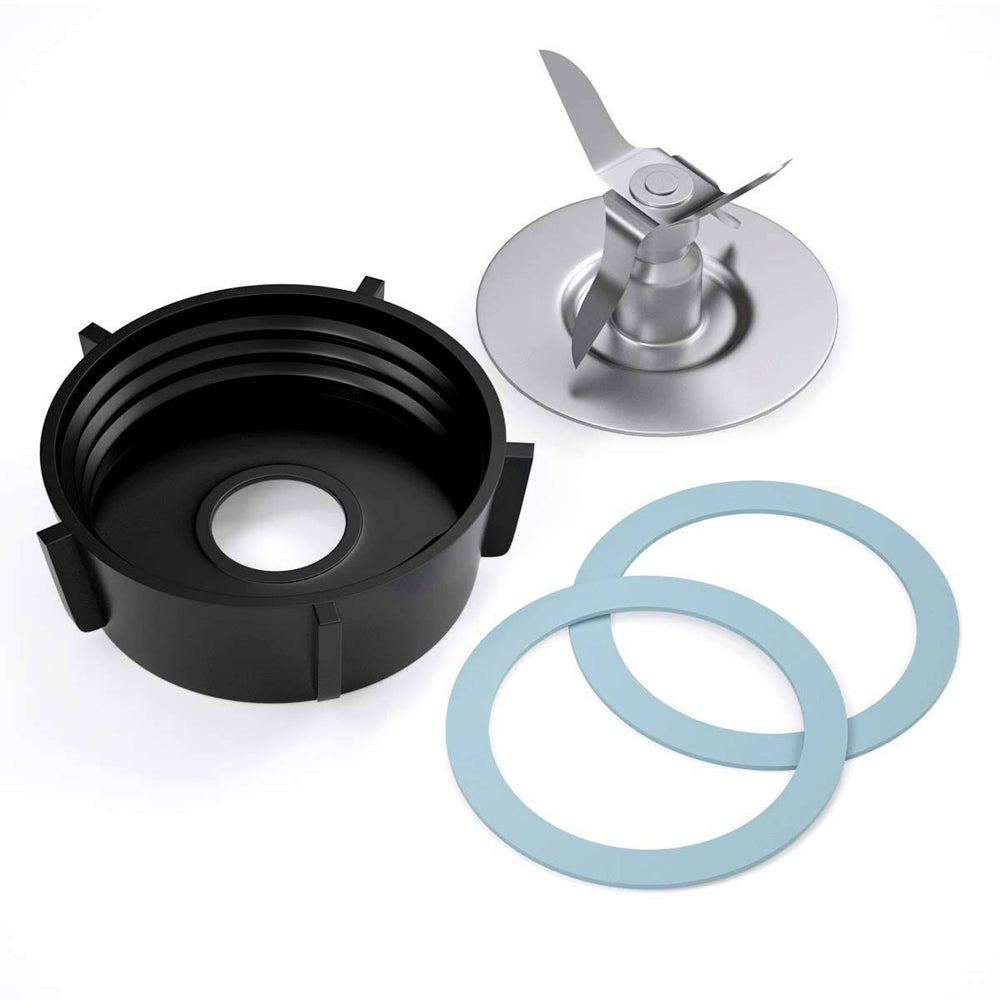 Oster Blender Replacement Parts Blender Blade with Jar Base Cap and 2 Rubber O Ring Seal Gasket Accessory Refresh Kit by Aooba Kitchen